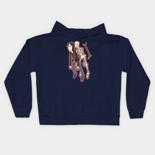 Nyx & Skeleton Kids Hoodie